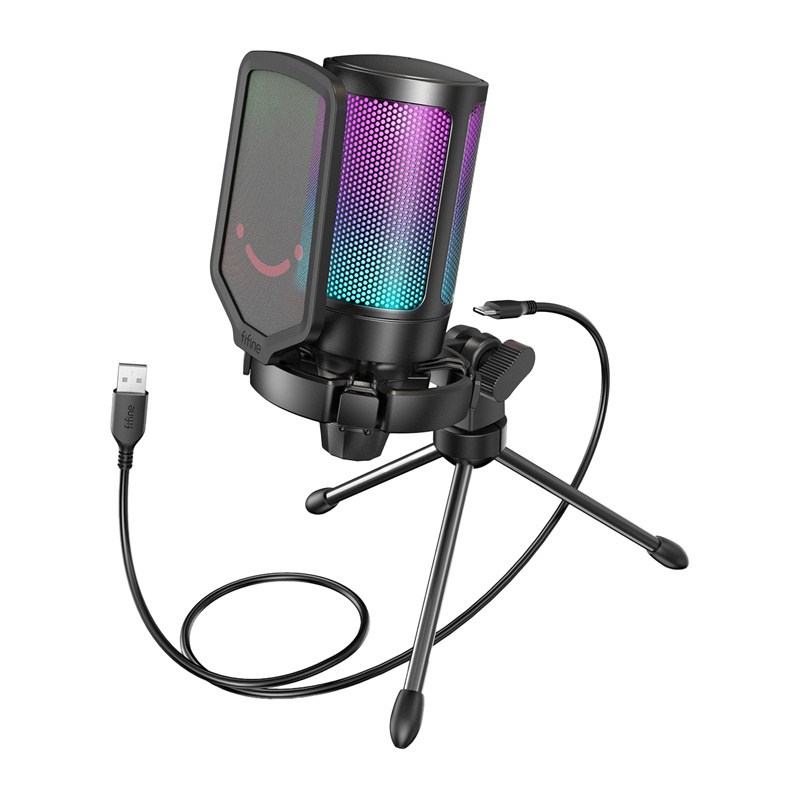 Fifine A6V condenser gaming microphone (must)