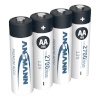 Ansmann akud 12x4 2700 Mignon AA 2500mAh