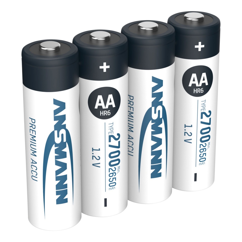Ansmann akud 12x4 2700 Mignon AA 2500mAh