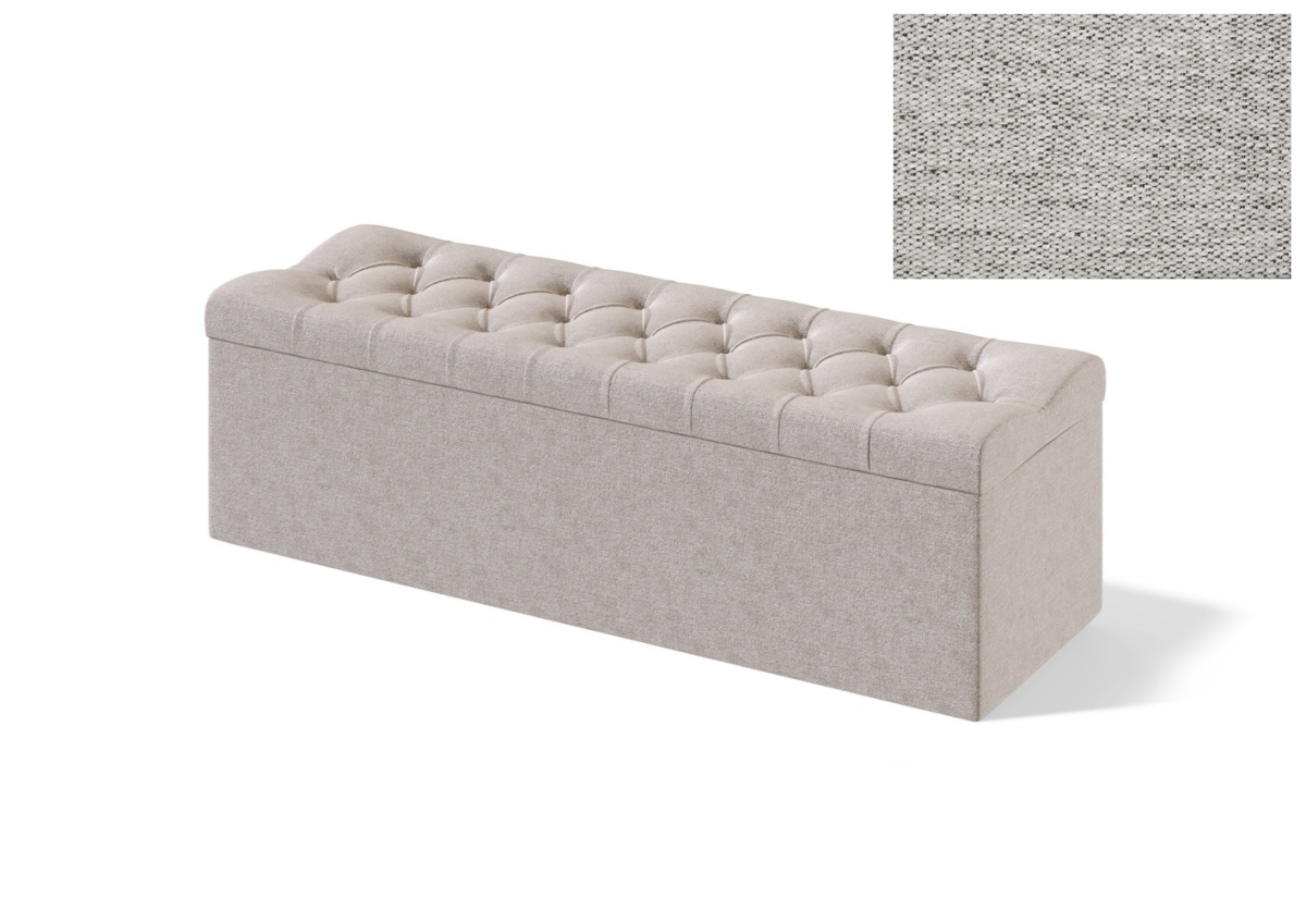 Sleepwell jalutsikast kontinentaalvoodile RED/BLACK SOLHALL, 120x47x50cm, VERANO helehall