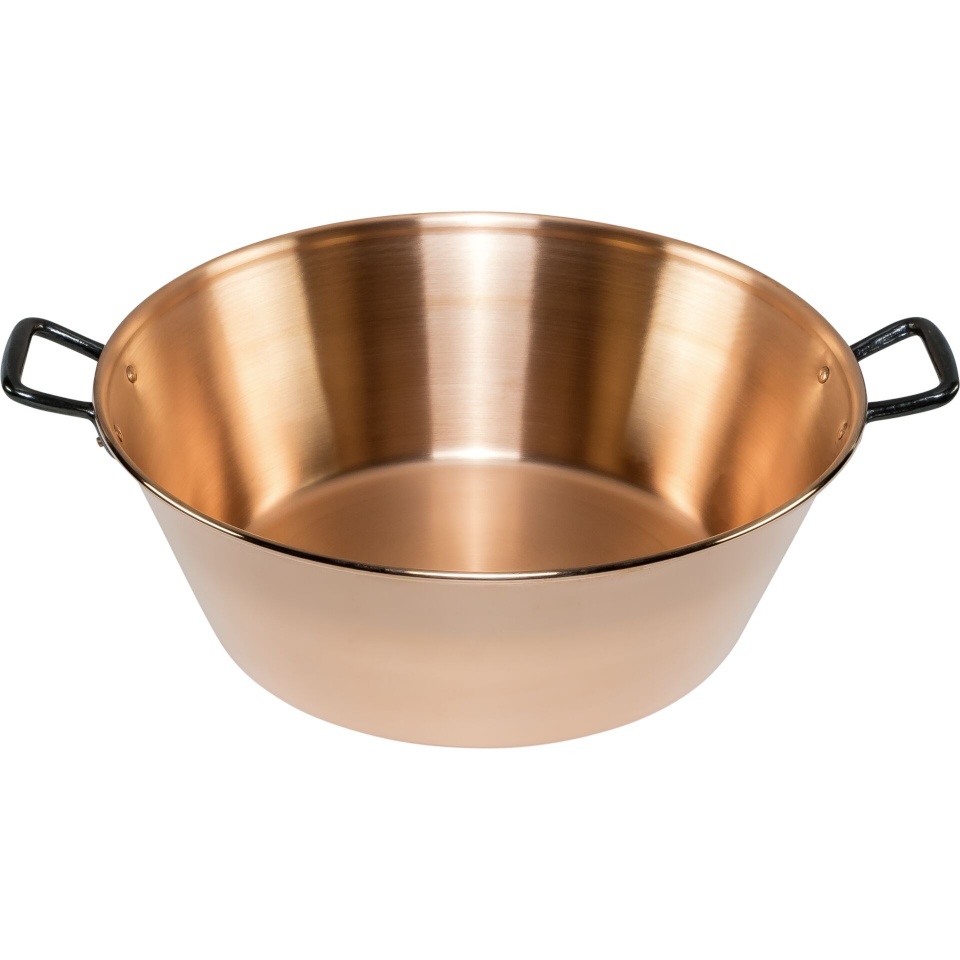 De Buyer pott Jam Pot Copper smooth 38cm 9 Litre