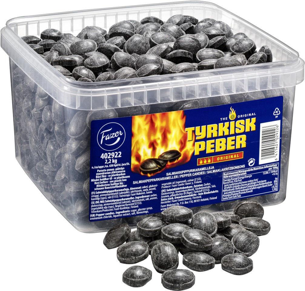 Fazer lahtised kommid Turkish Peber Original, 2,2kg