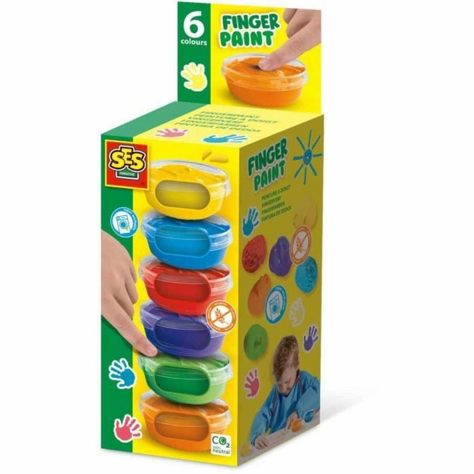 SES Creative Söötmistool mitmevärviline 6tk