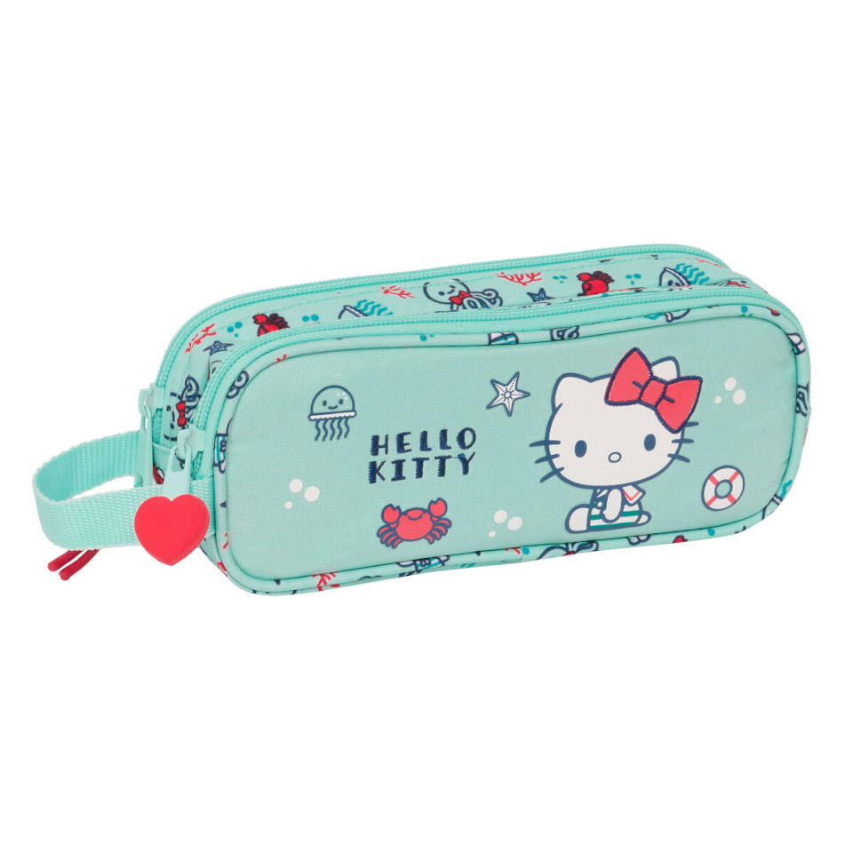 Hello Kitty kahe sahtliga pinal Sea lovers türkiissinine 21x8x6cm