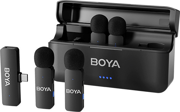 Boya juhtmevaba mikrofon BY-V4U USB-C