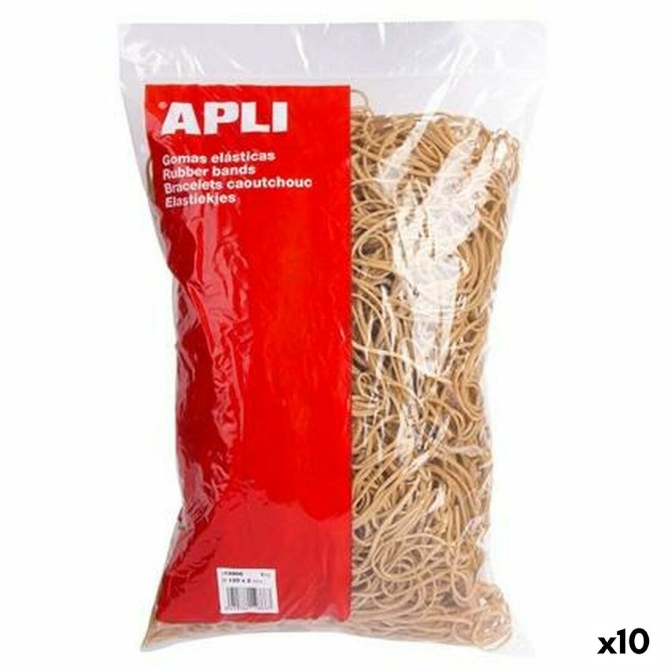 Apli Elastikpaelad pruun 120x2 mm 10tk
