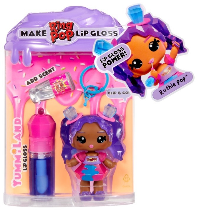 Mga mängunukk Yummiland Lip Gloss Doll Ruthie Pop
