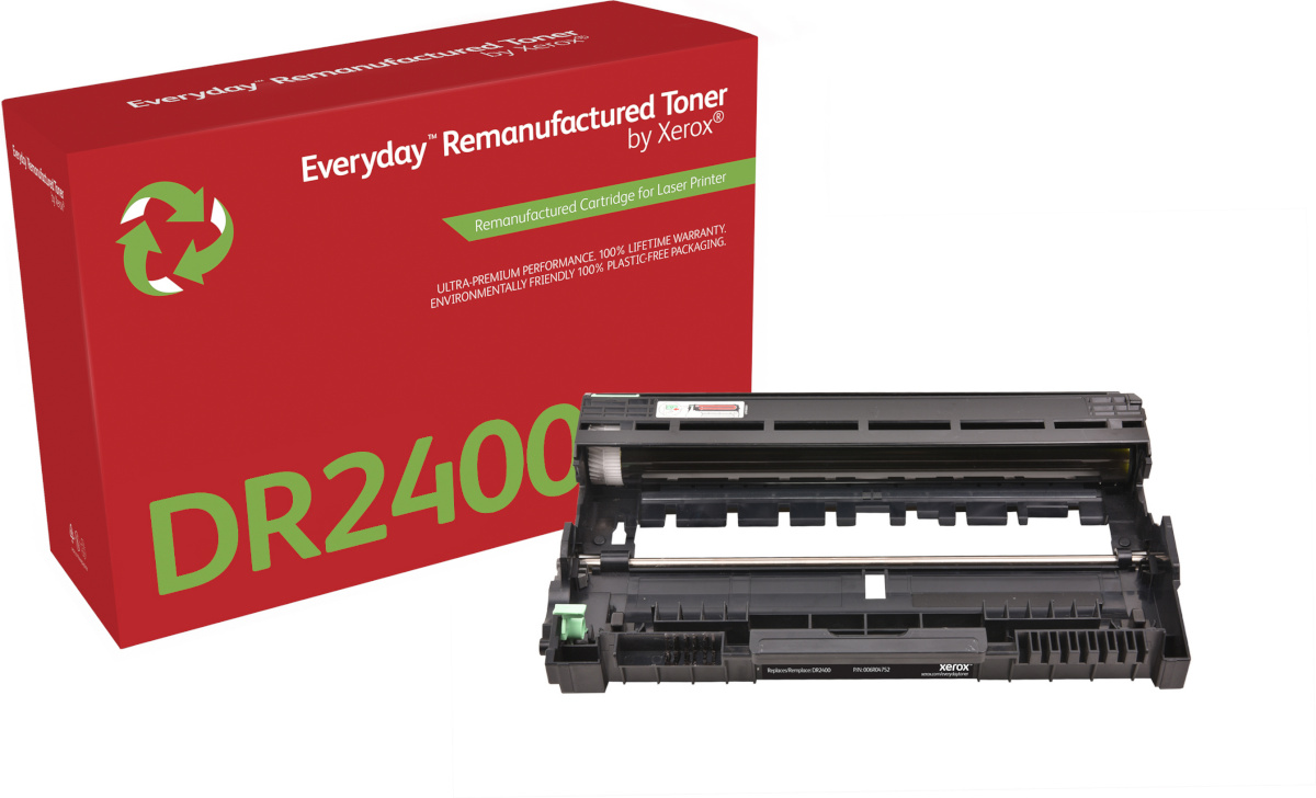 Xerox tooner Everyday Remanufactured Brother DR2400 pilditrummel