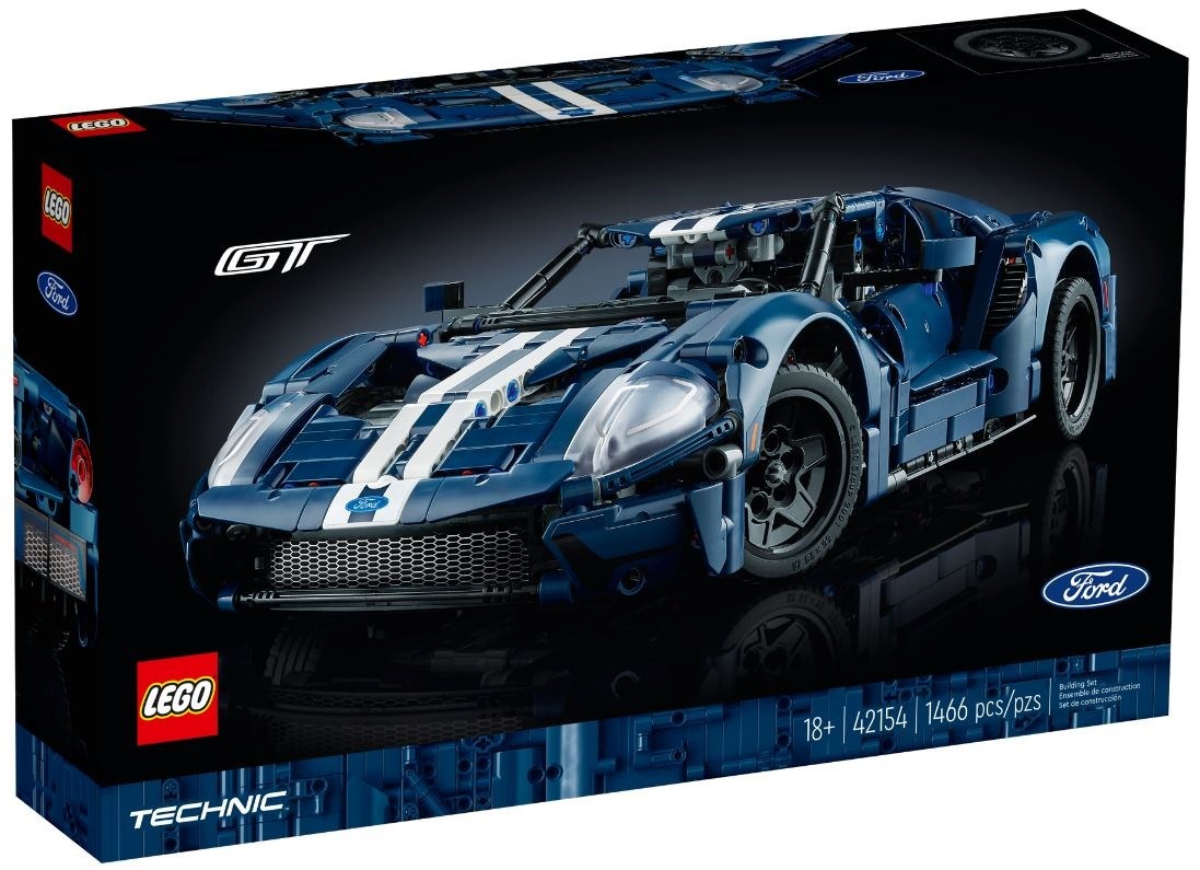 Lego klotsid TECHNIC 42154 FORD GT (2022)