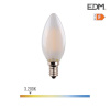 EDM LED-elektripirn Küünal F 4,5 W E14 470 lm 3,5x9,8cm (3200 K)