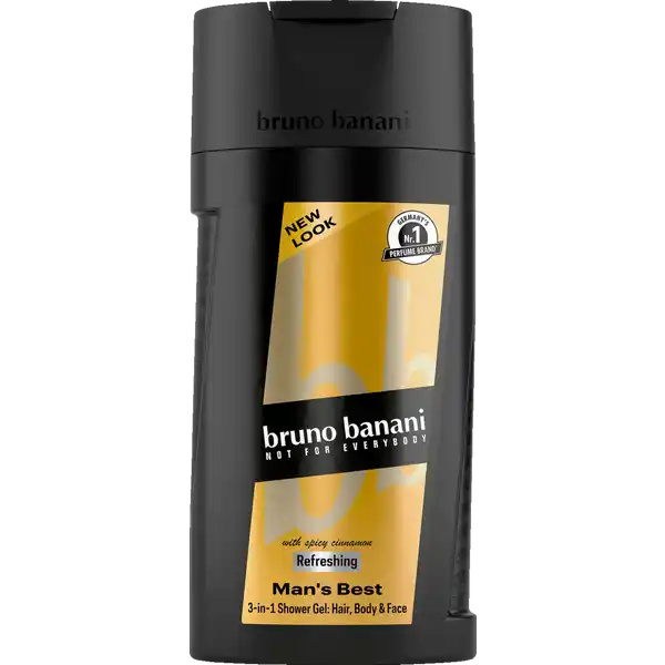 Bruno Banani dušigeel Man´s Best With Spicy Cinnamon 250ml, meestele