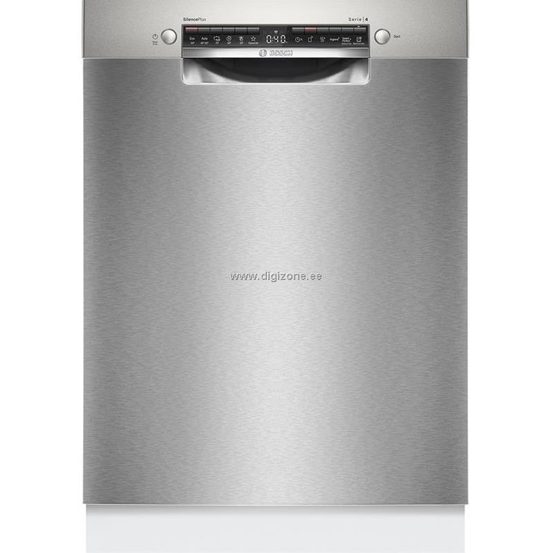 Bosch integreeritav nõudepesumasin SMU4HKI72S Series 4 Built-In Dishwasher, 60cm, roostevaba teras