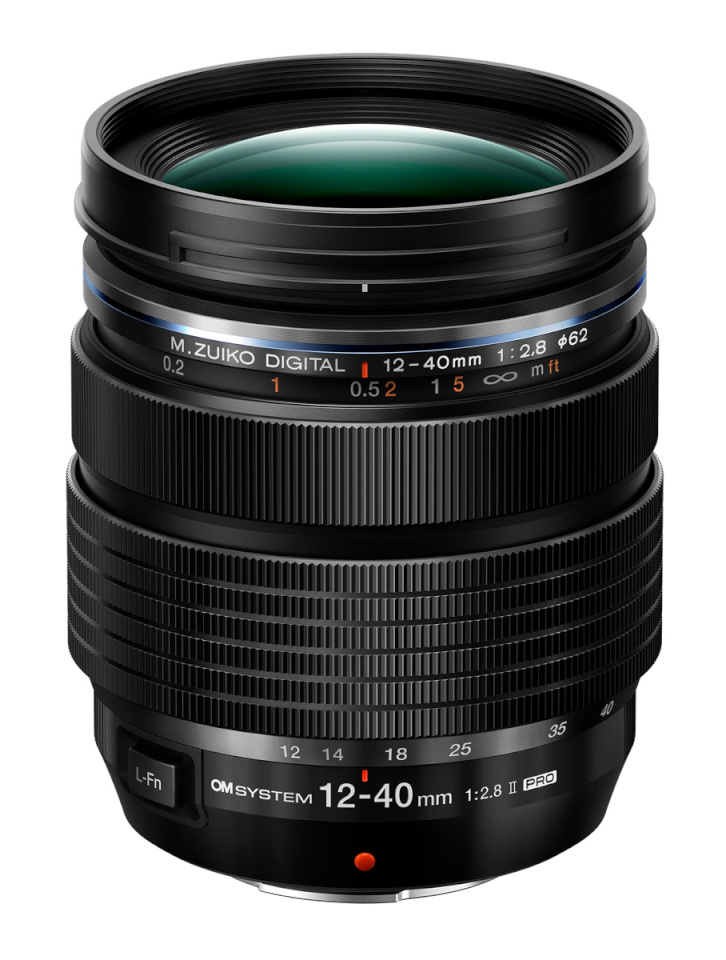 OM SYSTEM M.Zuiko ED 2.8/12-40mm PRO II must, objektiiv