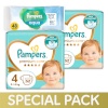 Pampers mähkmed Premium Care - suurus 4, 9-14 kg, 104 tk + KINGITUS Harmonie Aqua 48 Niisket Salvrätikut