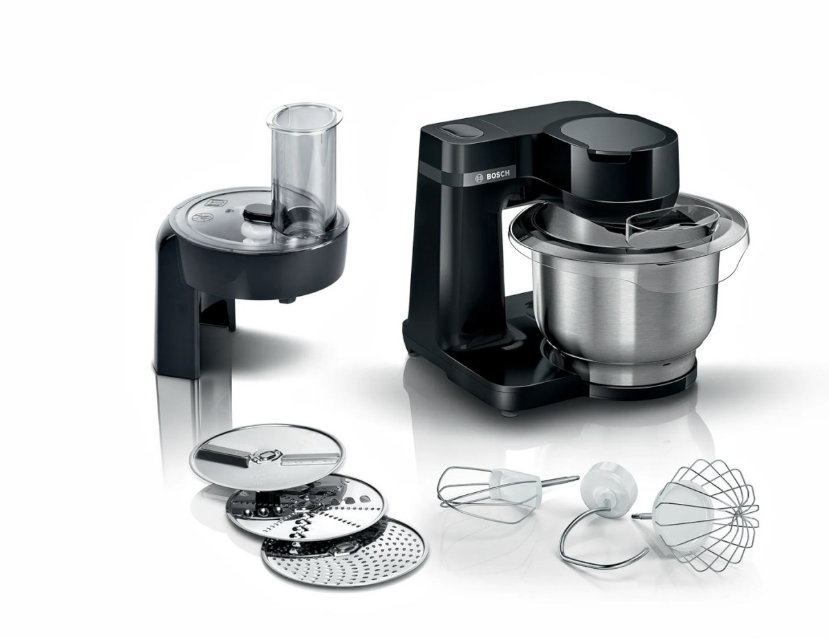 BOSCH köögikombain Serie 2 MUMS2EB01 food processor 700 W 3.8 L must, Stainless steel