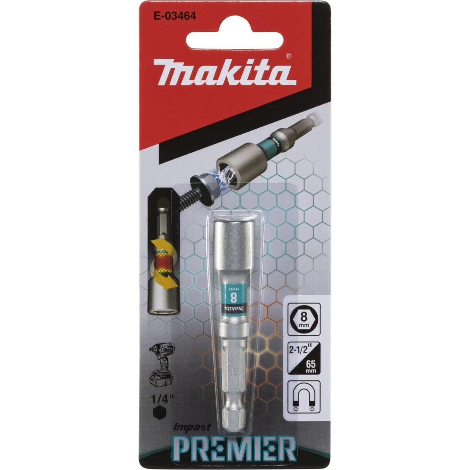 Makita Torsion padrunvõti SW8