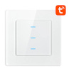 Avatto valgustuslüliti Smart Light Switch WiFi N-TS10-W3 3 Way TUYA, valge