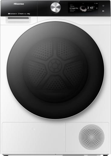 Hisense kuivati DH7S107BW Clothes Dryer, 10kg, 61cm, valge