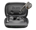 Poly kõrvaklapid Voyager Free 60 UC must Earbuds +BT700 USB-C Adapter +Basic Charge Case