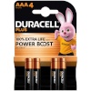 Duracell patarei 1x4 Duracell Plus Power Boost Micro MN2400 AAA LR03 1,5V