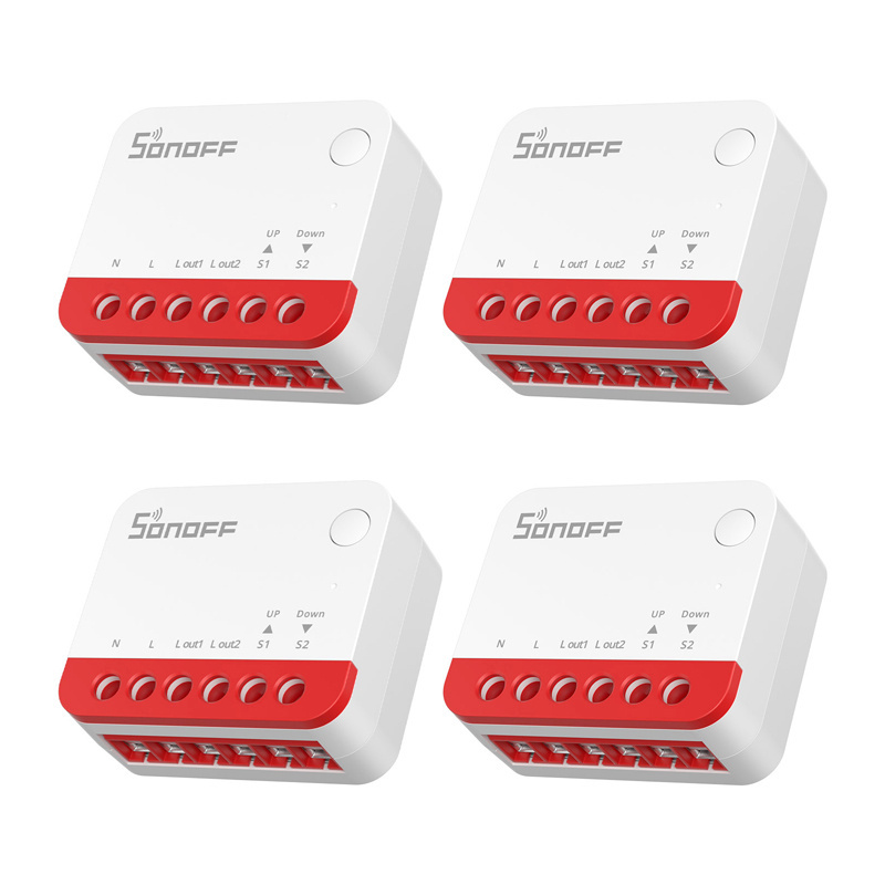 Sonoff nutikodu moodul MINI-ZBRBS Smart ZigBee Roller Shutter Switch MINI-ZBRBS, 4tk 