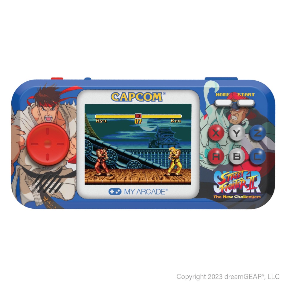dreamGEAR mängukonsool My Arcade Pocket Player Pro Super Street Fighter
