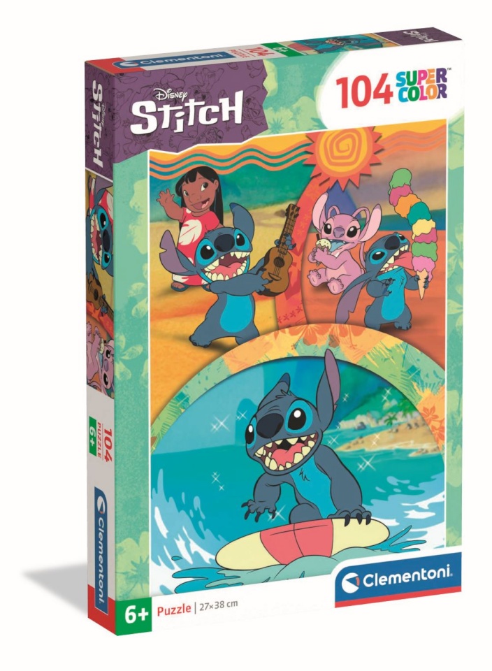 CLEMENTONI pusle Disney Stitch, 104 tk, 25042