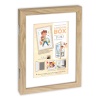 Zep pildiraam London Box Natural MRN82 Holz Rahmen Innenmaß 14x21,5cm