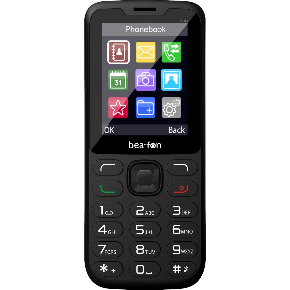 Beafon telefon Bea-Fon C190 LTE/4G must
