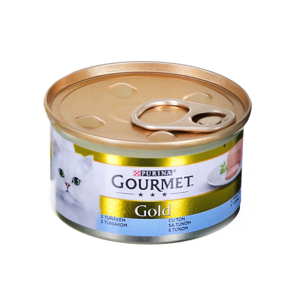Purina Nestle kassitoit Gourmet Gold Mousse with Tuna, 85g