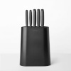 Brabantia kööginugade komplekt Knife Block Tasty+, 5-osaline Dark Grey