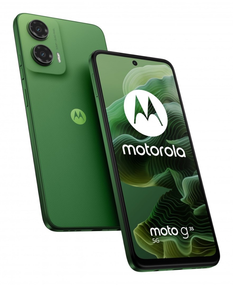Motorola mobiiltelefon Moto G35 5G Dual SIM 8/256GB roheline