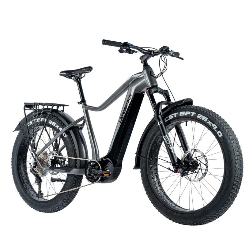 LEADERFOX Elektriline fatbike LEADER FOX Brasa 26" 2024 Grey, 20" L