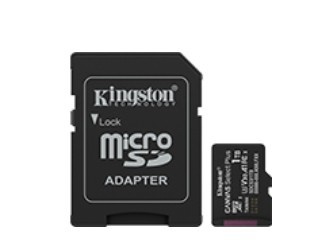 Kingston mälukaart microSD 1TB Canvas Select+ G3 150MB/s Adapter