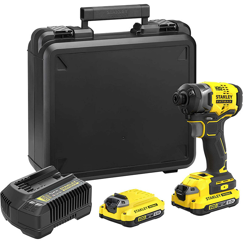 Stanley akutrell | 18V V20 Brushless 3-Speed Impact Driver - 2.0Ah Kit | SFMCF820D2K-QW | 18 V | 2.0 Ah | Lithium Ion