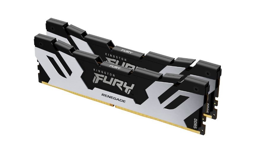 Kingston mälu DDR5 Fury Renegade Silver 32GB(2x16GB) 6400MHz CL32