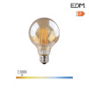 EDM LED pirn Vintage F 8 W E27 720 Lm Ø 8x12cm (2000 K)