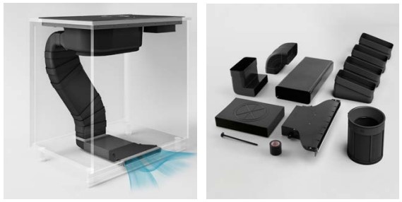 Elica tarvik õhupuhastile Kit RECYCLING NT EVO PLINTH OUT