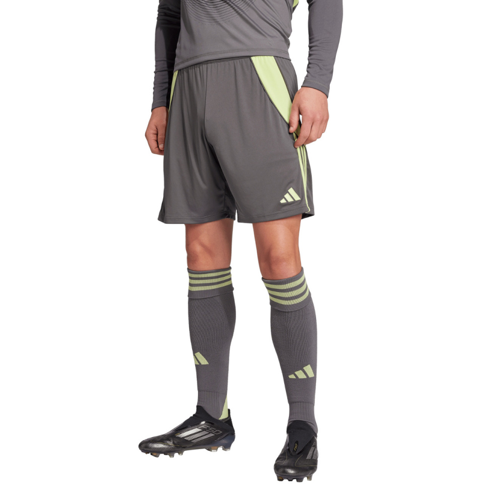 Lühikesed püksid meestele Adidas Tiro 24 hall-laimiroheline JN1993 L