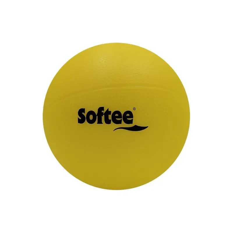 Softee poroloonist pall Jim Sports 14 cm kollane