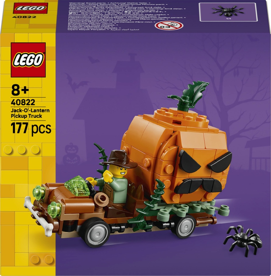 LEGO klotsid Aastaajad ja sündmused 40822 Kõrvitsalaterna auto