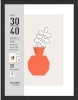 Nielsen Design pildiraam Photo Frame Wooden 3230201 Wood 19 must 30x40 cm