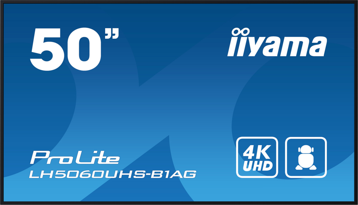 Iiyama esitlusekraan Digital Signage LH5060UHS-B1AG LH5060UHSB1AG (LH5060UHS-B1AG)