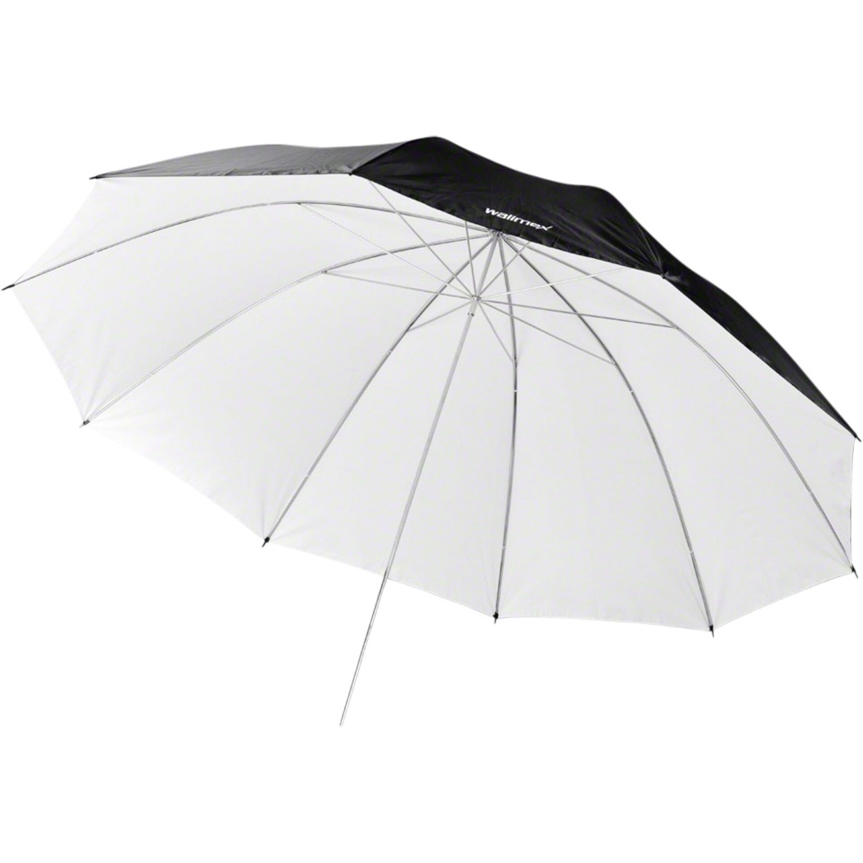 Walimex pro Reflex Umbrella must/valge, 150cm