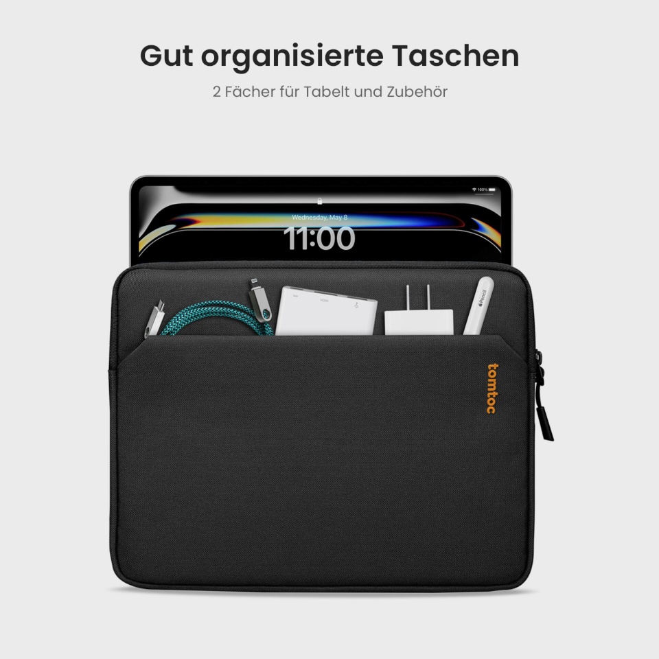 tomtoc kaitsekest tomtoc Light-B18 Tablet Sleeve 13 must