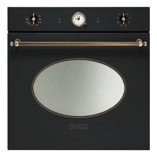 SMEG integreeritav ahi SFP805AO Colonial, 70L, A, pürolüüs, antratsiit/messing