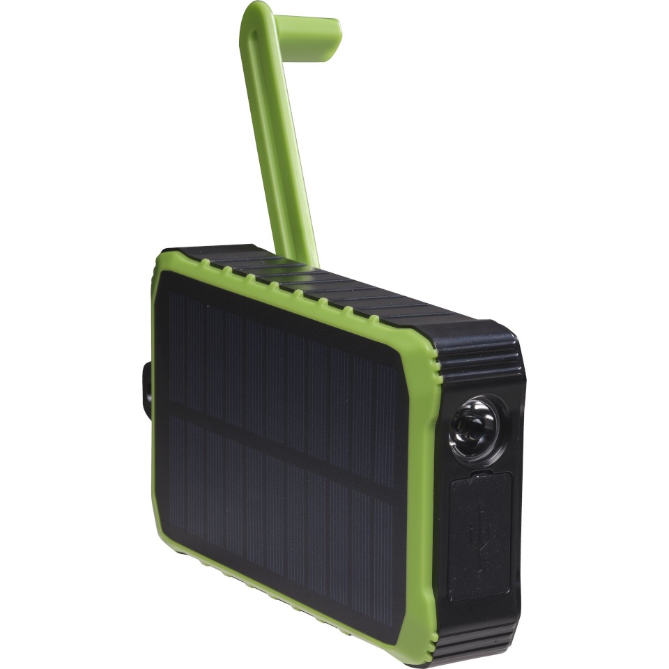 Denver akupank Hand Crank Solar Powerbank