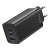 Vention FEDB0-EU 2xUSB-C 1xUSB-A 65W/30W/30W GaN network charger (must)