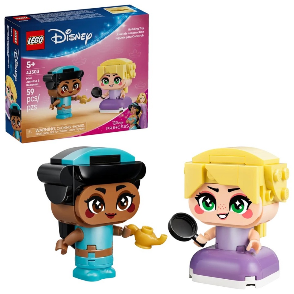 Lego klotsid DISNEY 43303 Mini Jasmine and Rapunzel