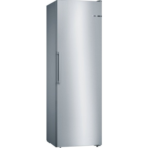 Bosch sügavkülmik GSN36VIEV, 186 cm, 242 l, 39 dB, elektrooniline juhtimine, NoFrost, roostevaba teras